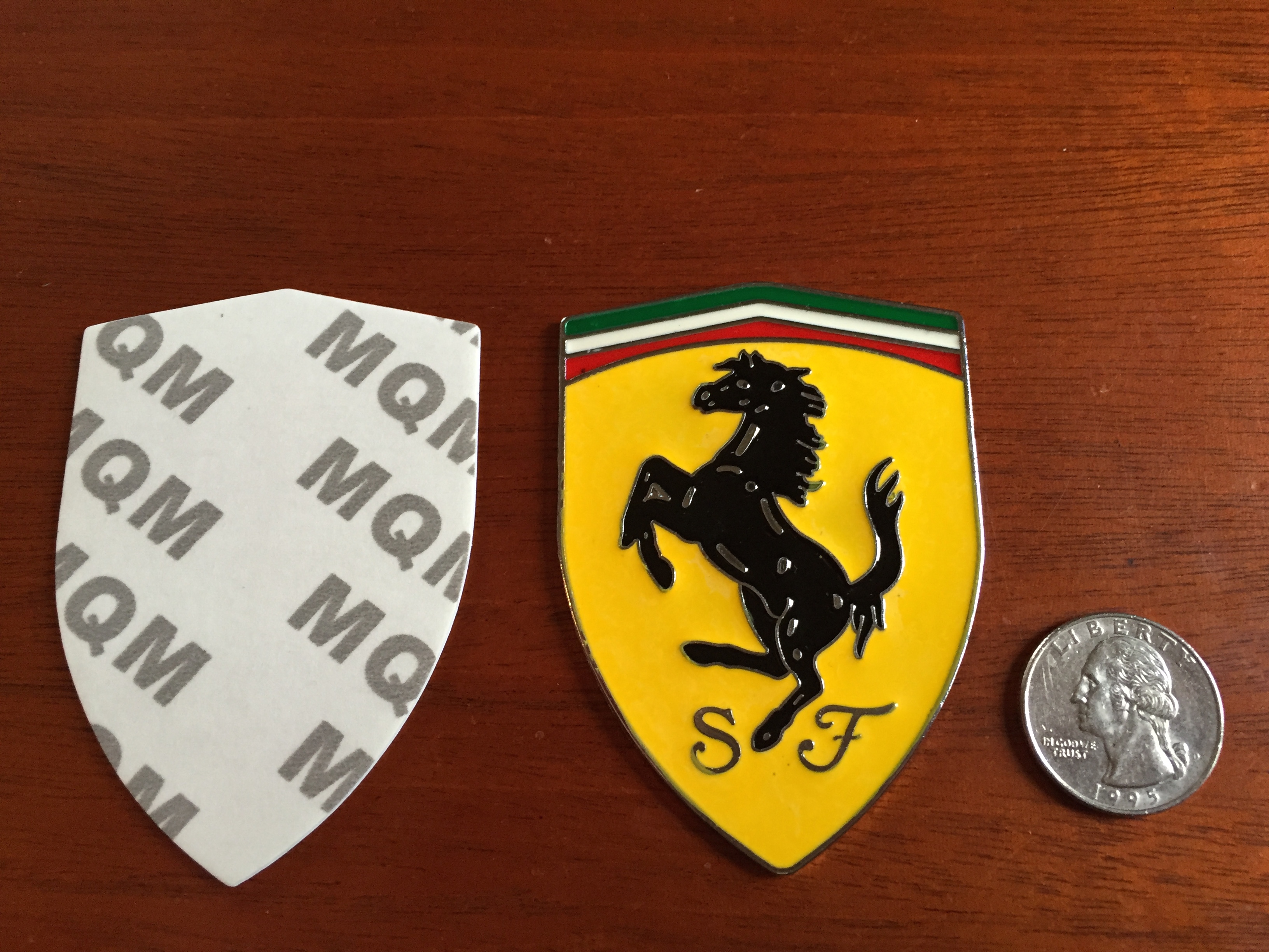 Clark & Clark Inc. Ferrari Shield Badge