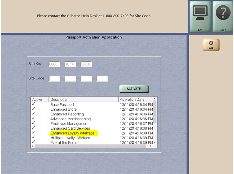 Instructions to Determine Status of the Loyalty Module on the Passport