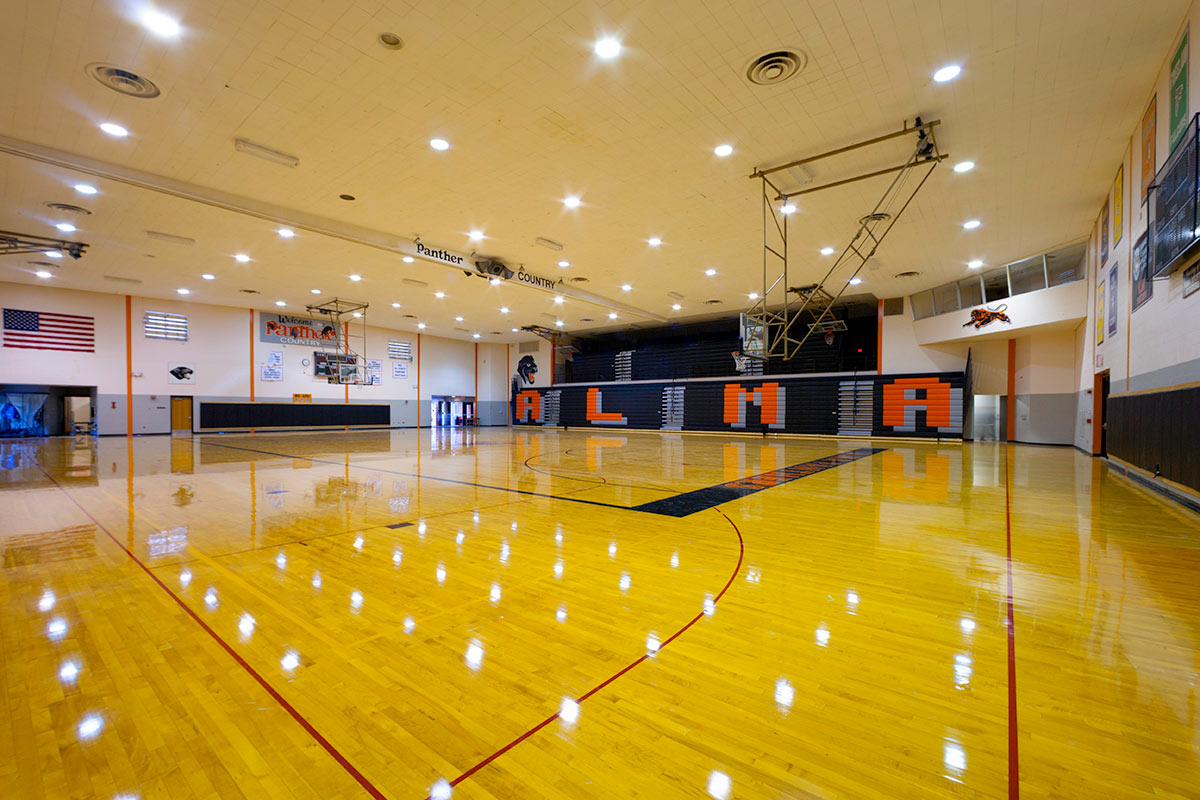 Alma High School Clark Construction Company