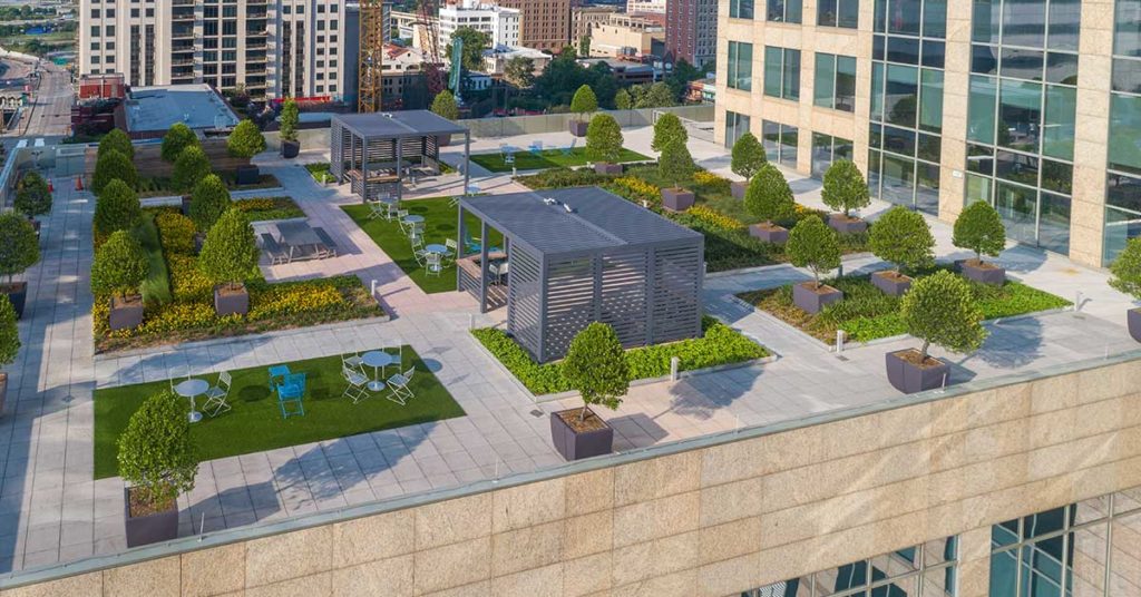 Roof Deck Design Hardscapes — Clark Condon