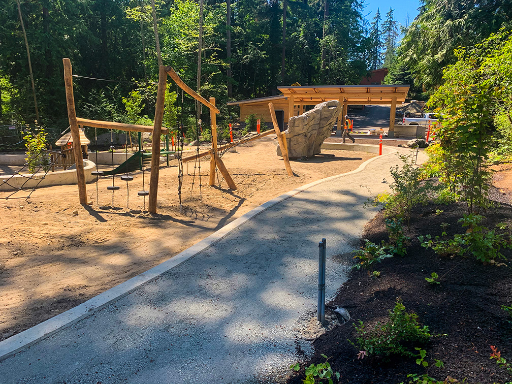 Suquamish Shores Natural Play Area Clark Construction Inc. We're