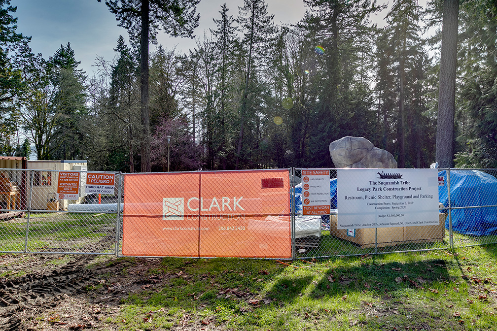 Suquamish Shores Natural Play Area Clark Construction Inc. We're