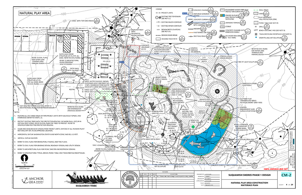 Suquamish Shores Natural Play Area Clark Construction Inc. We're