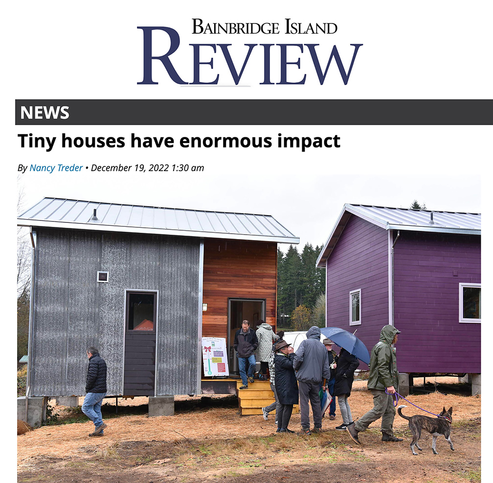 Completed reHOME Project Featured in the Bainbridge Island Review