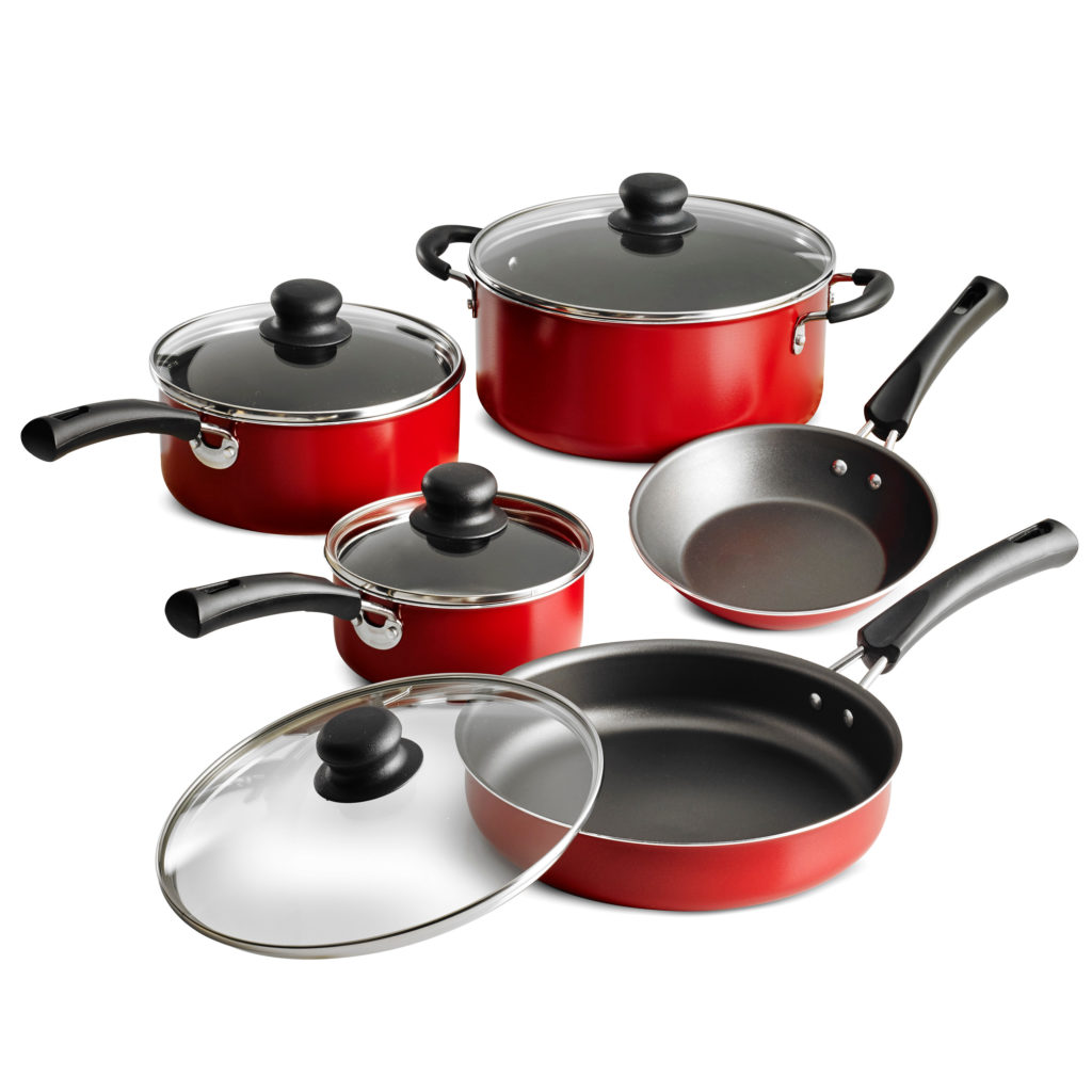 Tramontina 9piece Simple Cooking nonstick cookware set for 15 Clark