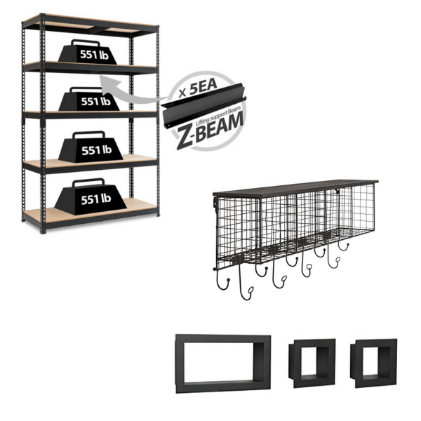 Today only Home storage shelving units from 12 Clark Deals