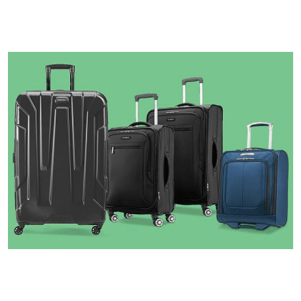 Samsonite luggage favorites from 60 Clark Deals