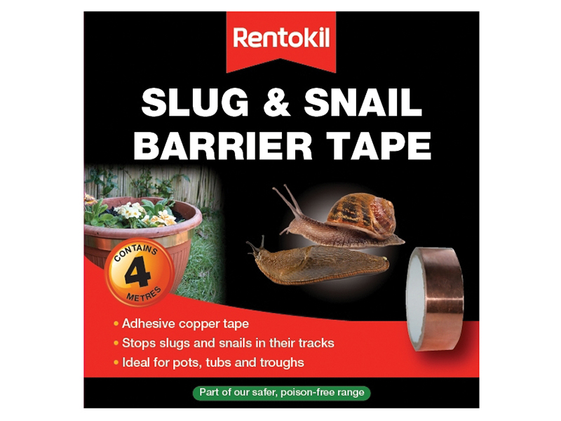 Slug & Snail Barrier Tape 4m Clarke Fencing