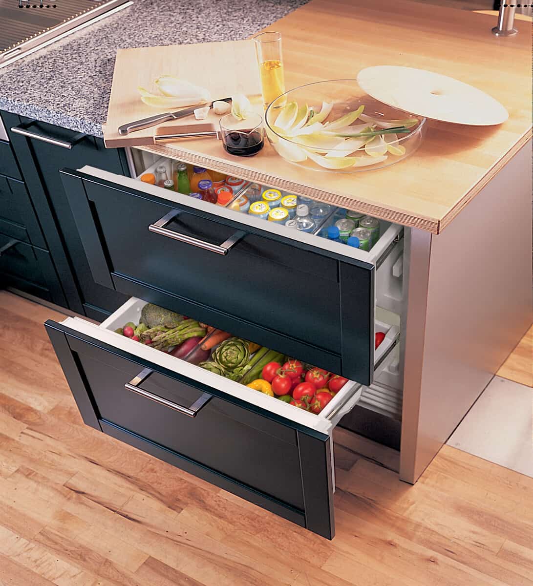 Top Designer Pick SubZero Refrigerator Drawers