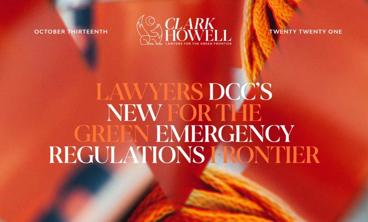 DCC’s New Emergency Regulations Clark Howell LLP