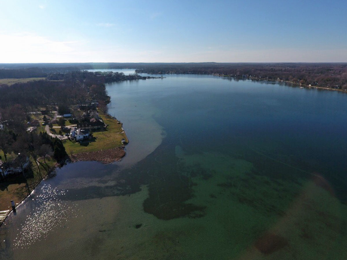 Clark Lakefrom High Above Clark Lake Spirit Foundation