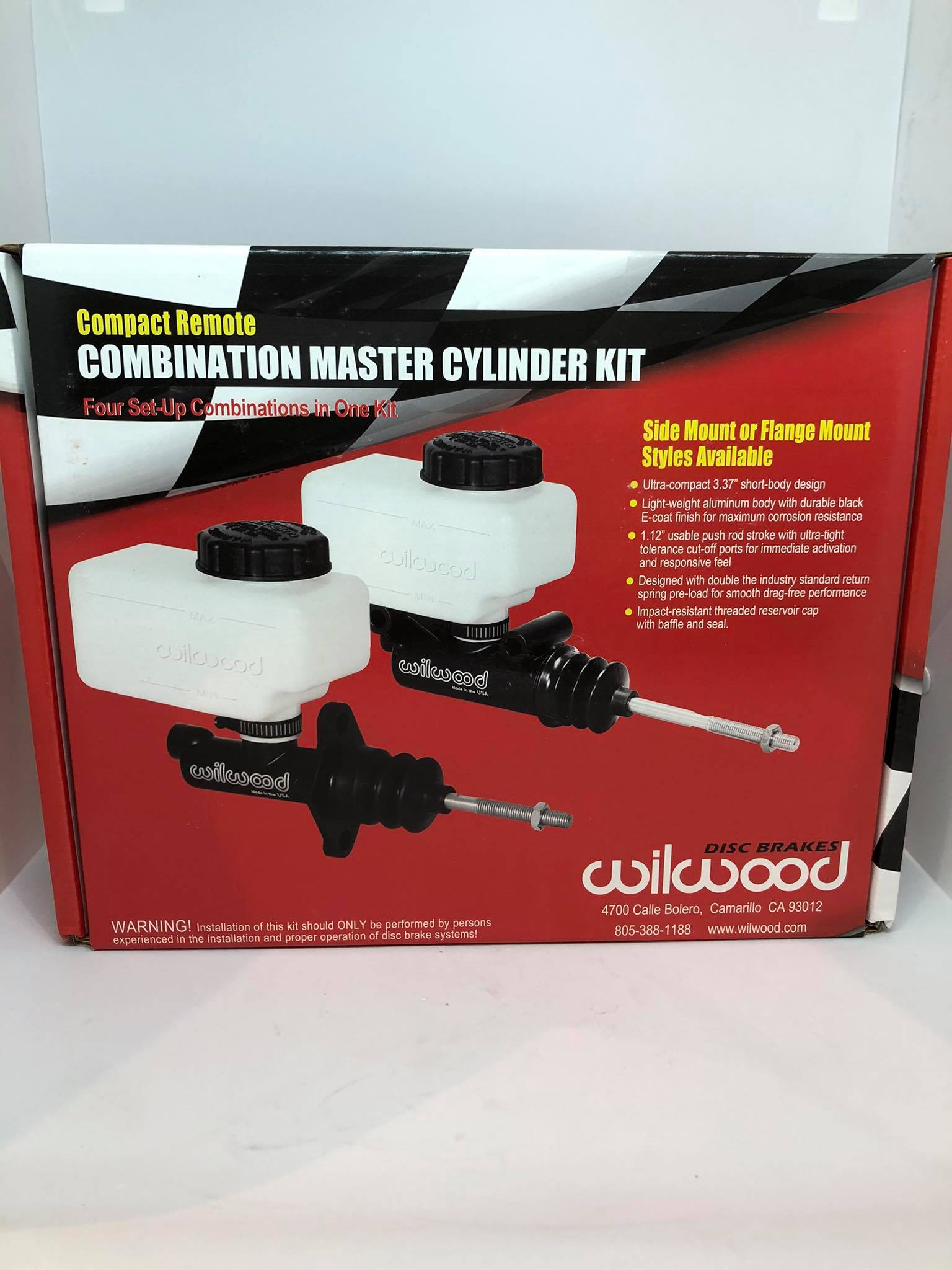 Master Cylinder kit, Shorty Clark Performance