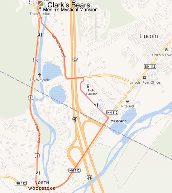 Running of the Bears 5K race Clark's Bears, Lincoln, NH