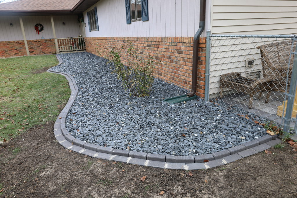 Grey Slate Lafayette Landscaping, Lawn Care and Fertilizing