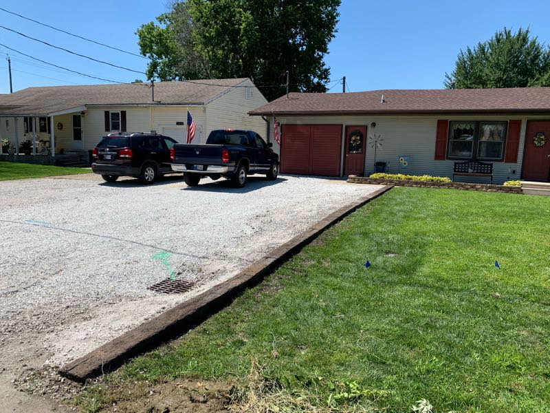 Railroad ties Remington Landscaping, Lawn Care and Fertilizing