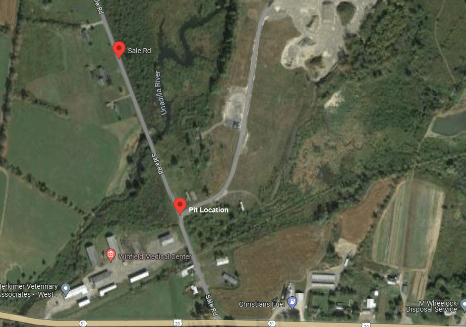 Boss Pit West Winfield, NY Clark Stone Products