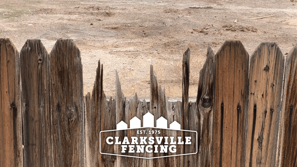 Common Problems with Wooden Fences Clarksville Fencing