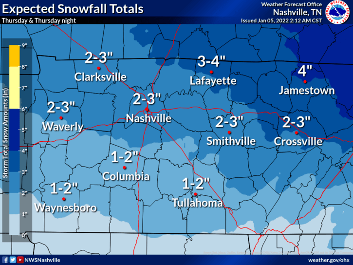 WEATHER ALERT Winter Weather Advisory issued for Montgomery