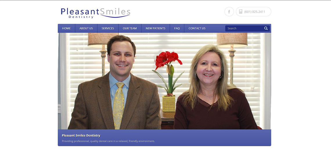 Pleasant Smiles Dentistry cHw Design