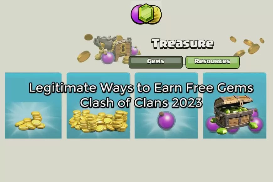 Legitimate Ways to Earn Free Gems Clash of Clans 2024 Town Hall
