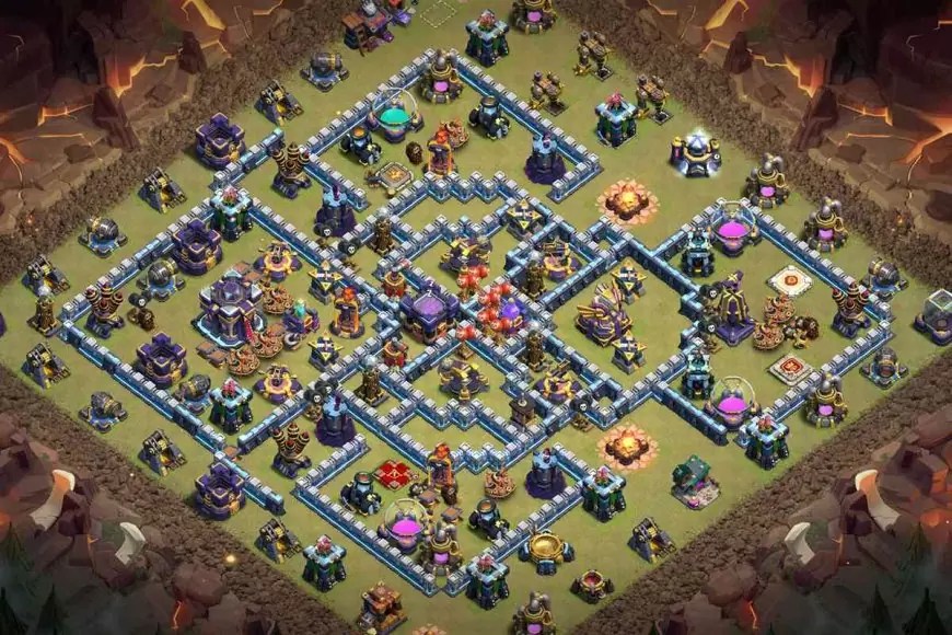 Best TH15 Legend League COC Base Design Unstoppable Defenses Links