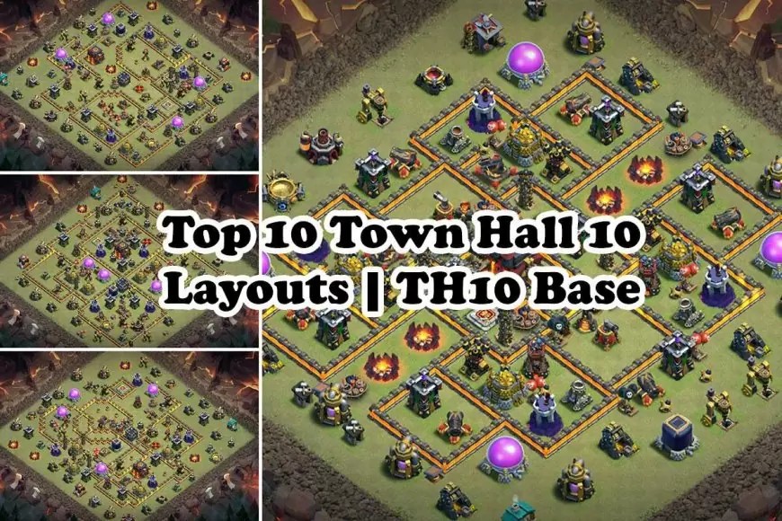 Top 10 Best Town Hall 10 Layouts TH10 Base Clash of Clans 2024