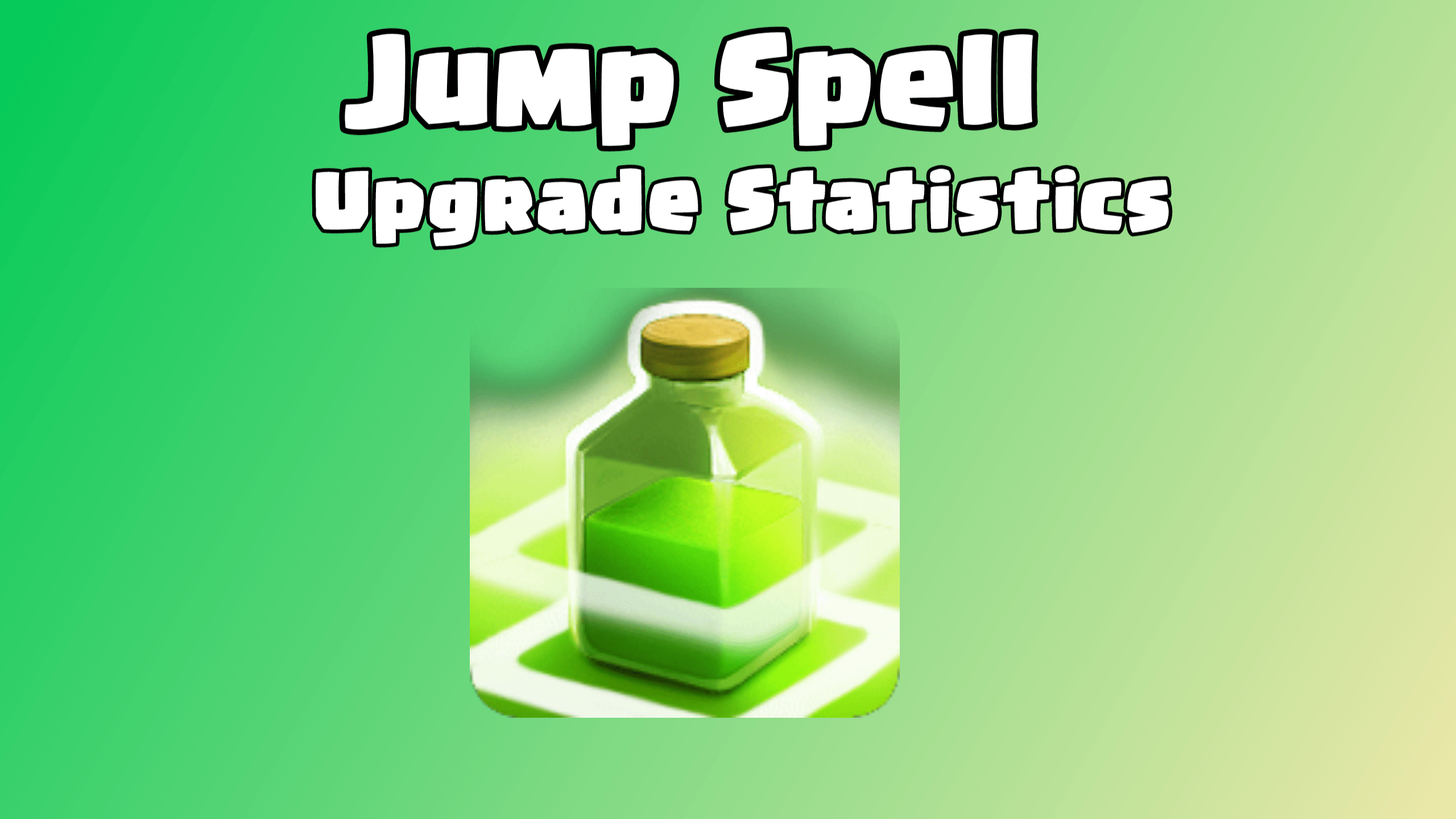 Jump Spell (Home Village) Clash of Clans
