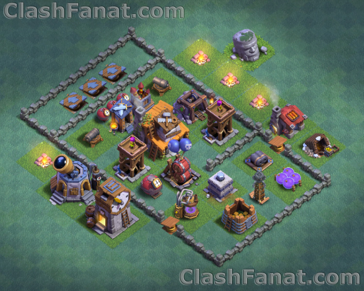 Builder Hall 4 level Best Builder base BH4 layouts 2019