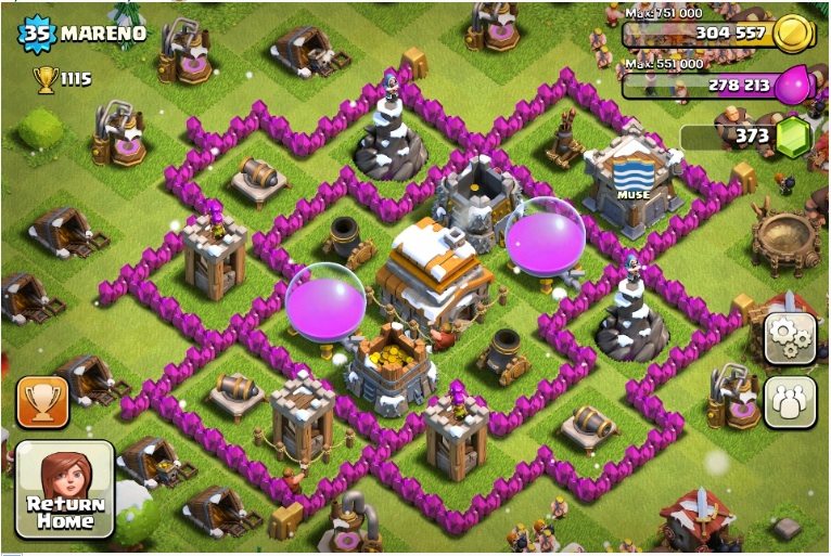 Clash of Clans Tips Town Hall level 6 Layouts