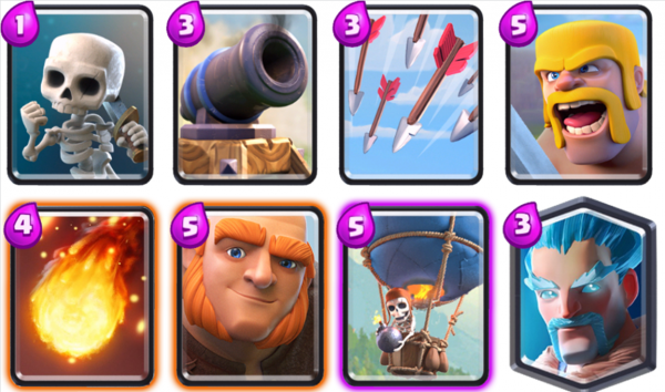 Clash Royale Balloon Decks 3000+ Legendary Arena