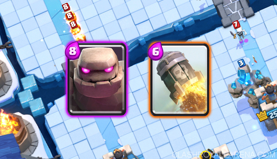 golemrocketdeck Clash Royale Arena