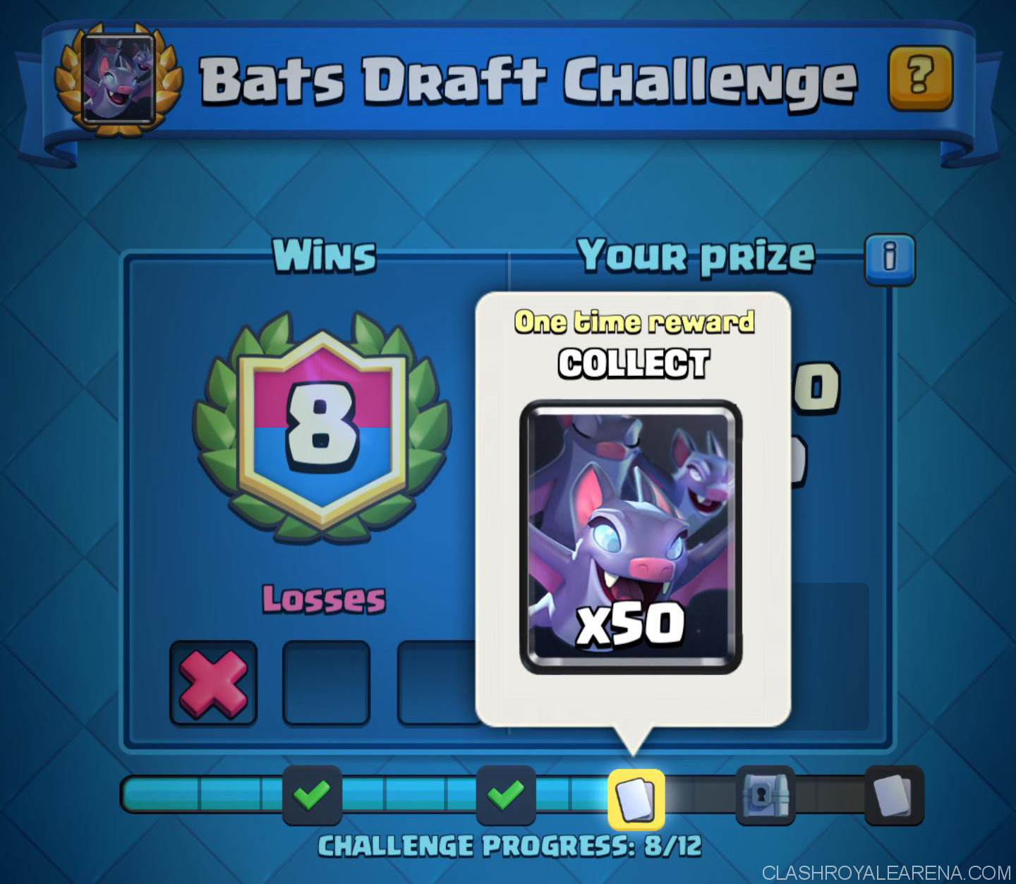 How to Get 12 Wins in Bats Draft Challenge Clash Royale Arena