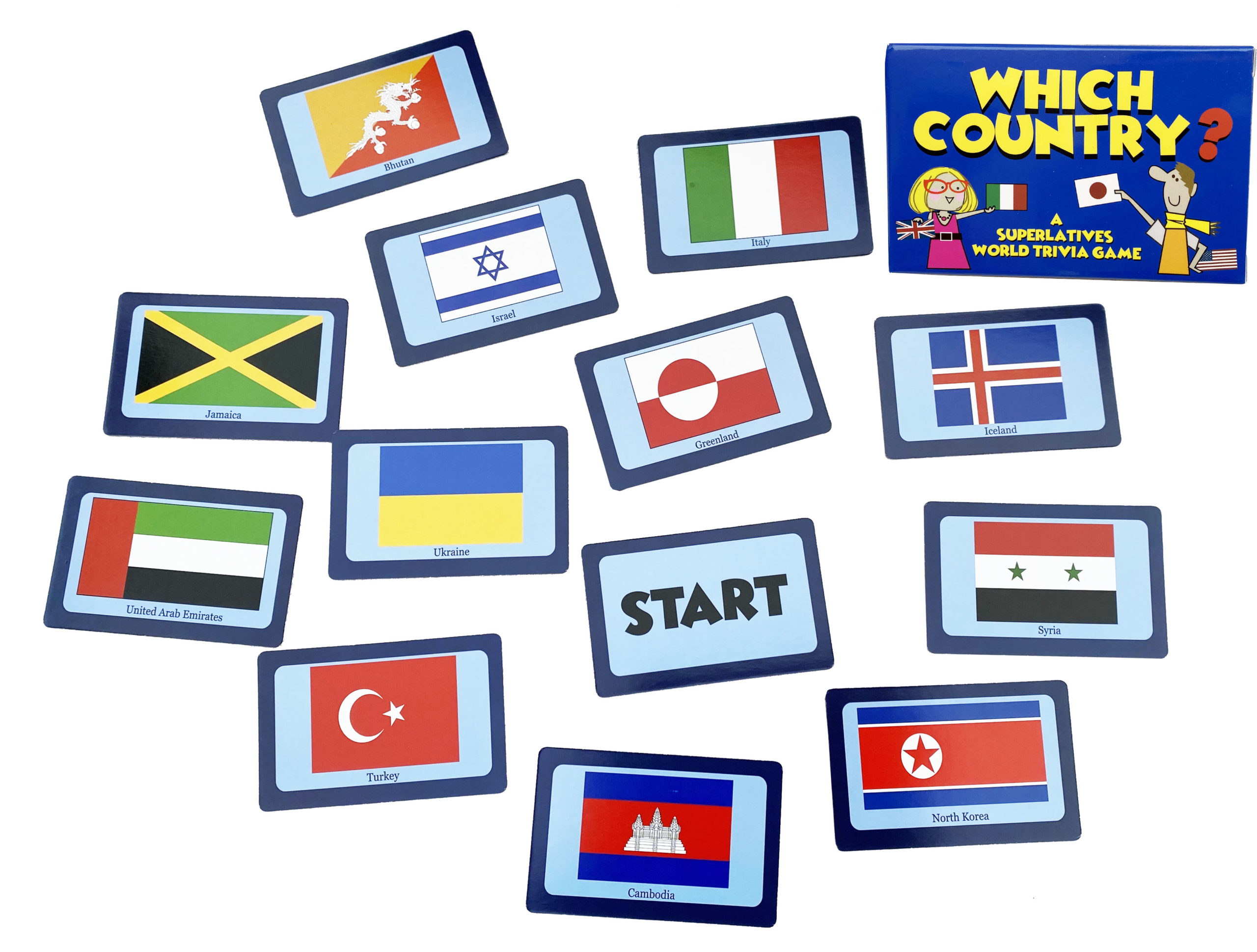 WHICH COUNTRY? Card game 英会話スクールClass e