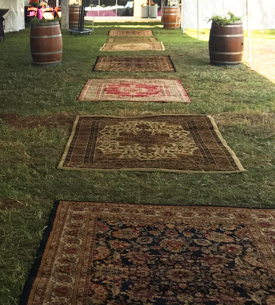 Class A Event Rentals Rugs & Aisle Runner Rental