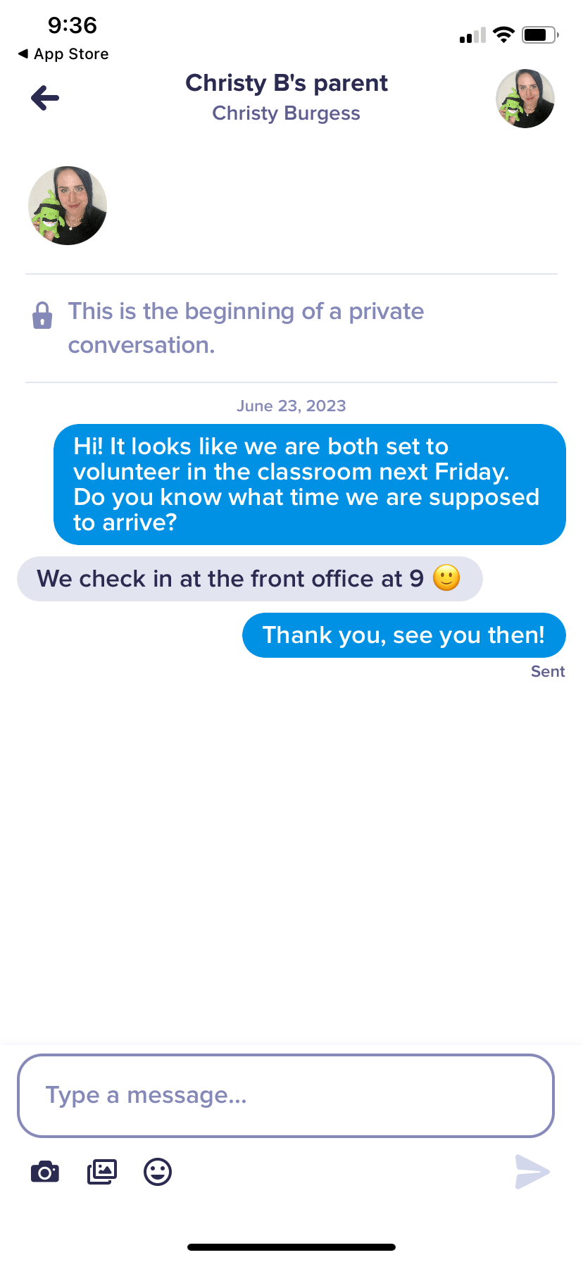 How to Report a Message Sent to you on ClassDojo (for Families