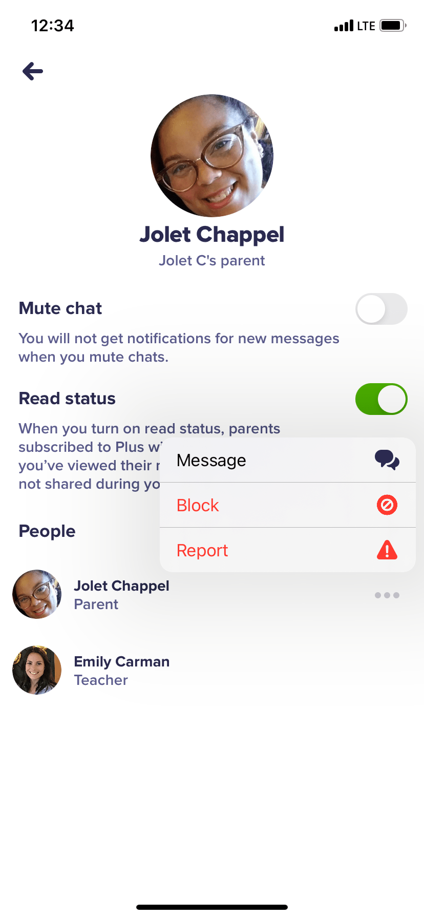 How to Report a Message Sent to you on ClassDojo ClassDojo Helpdesk