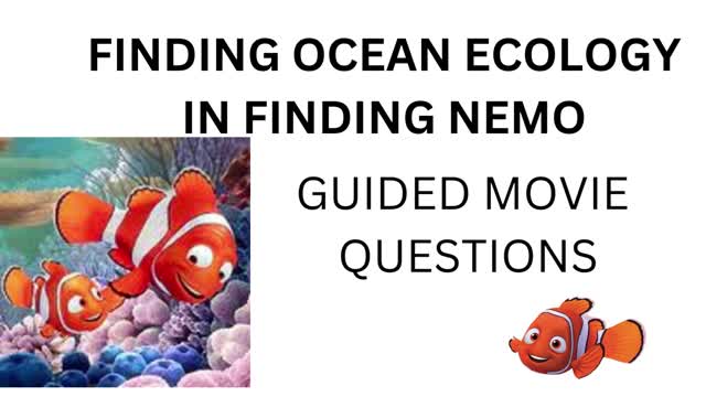 Finding Ocean Ecology in Finding Nemo - Classful