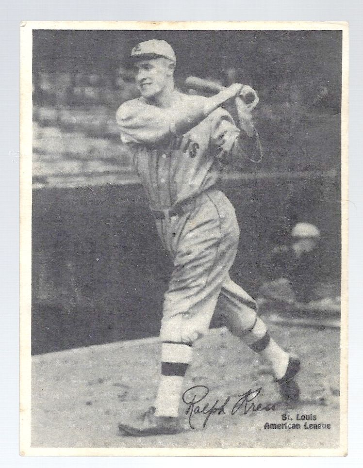 Lot Detail 1929 Ralph "Red" Kress (St. Louis Browns) Kashin Baseball Card