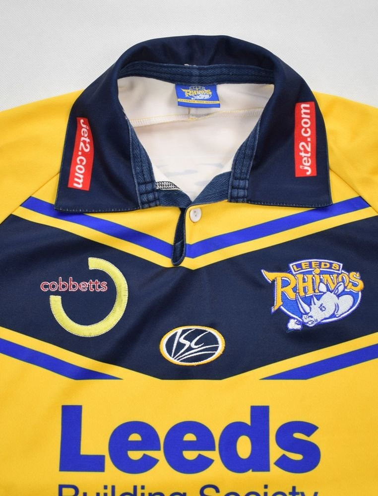 LEEDS RHINOS RUGBY ISC SHIRT S Rugby \ Rugby League \ Leeds Rhinos