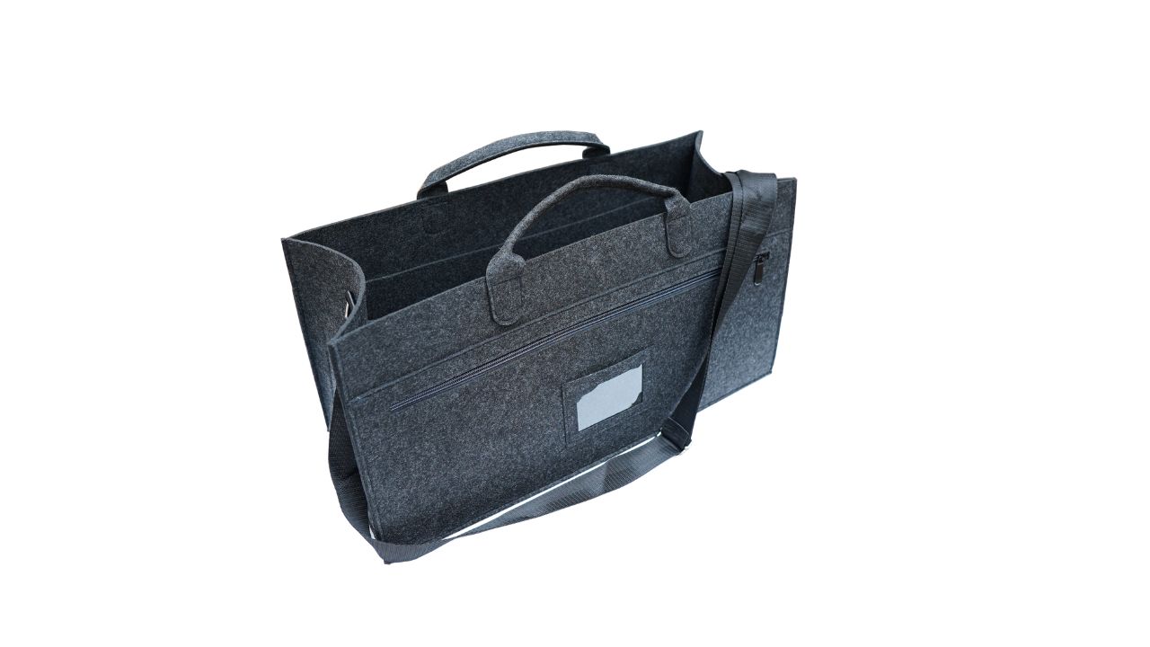 Desk Sharing Organizer aus Filz Für Flexible Arbeitsplätze