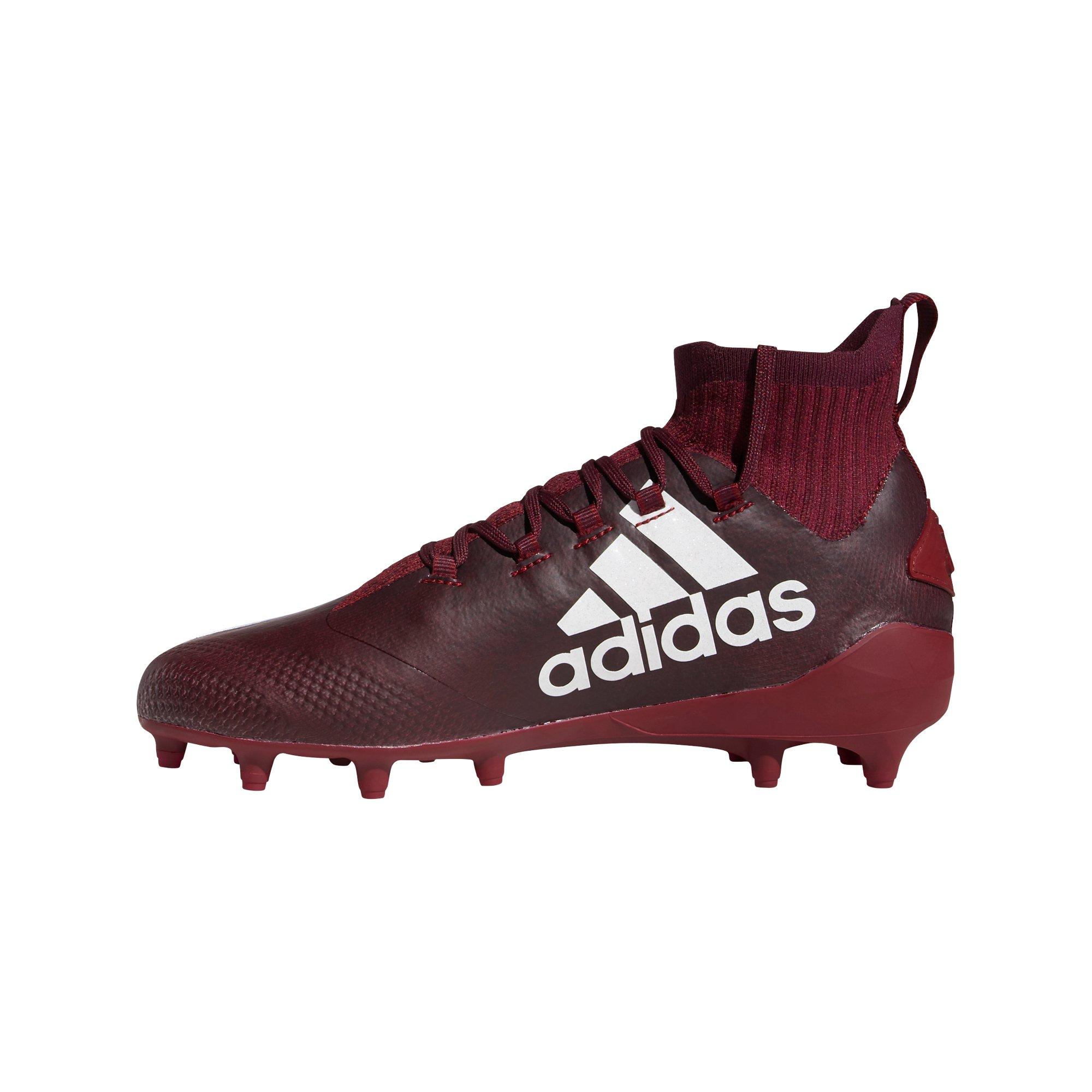 maroon adidas football
