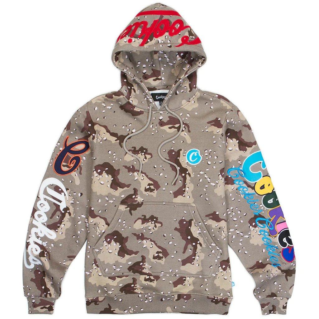 Cookies Men's Infamous Fleece Pullover HoodieBrown Hibbett City Gear