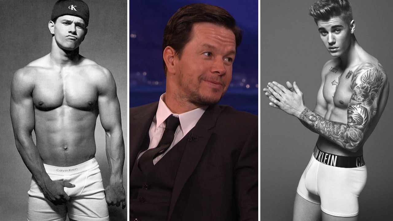 Mark Wahlberg Justin Bieber Sent Me His Calvin Klein Ad Conan Classic