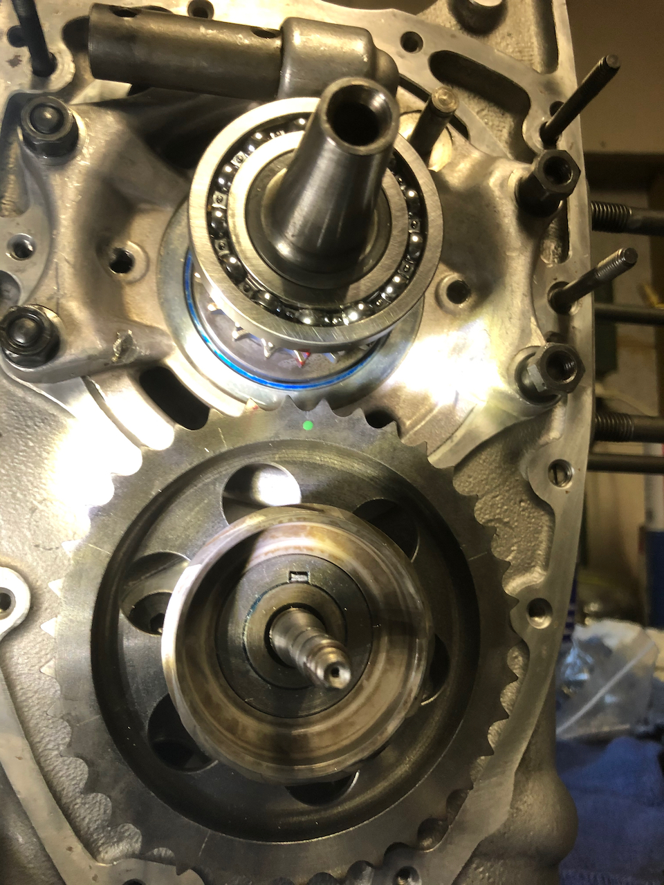 Engine Rebuild- Crankshaft install, End float and Cam/Timing gear – GFP