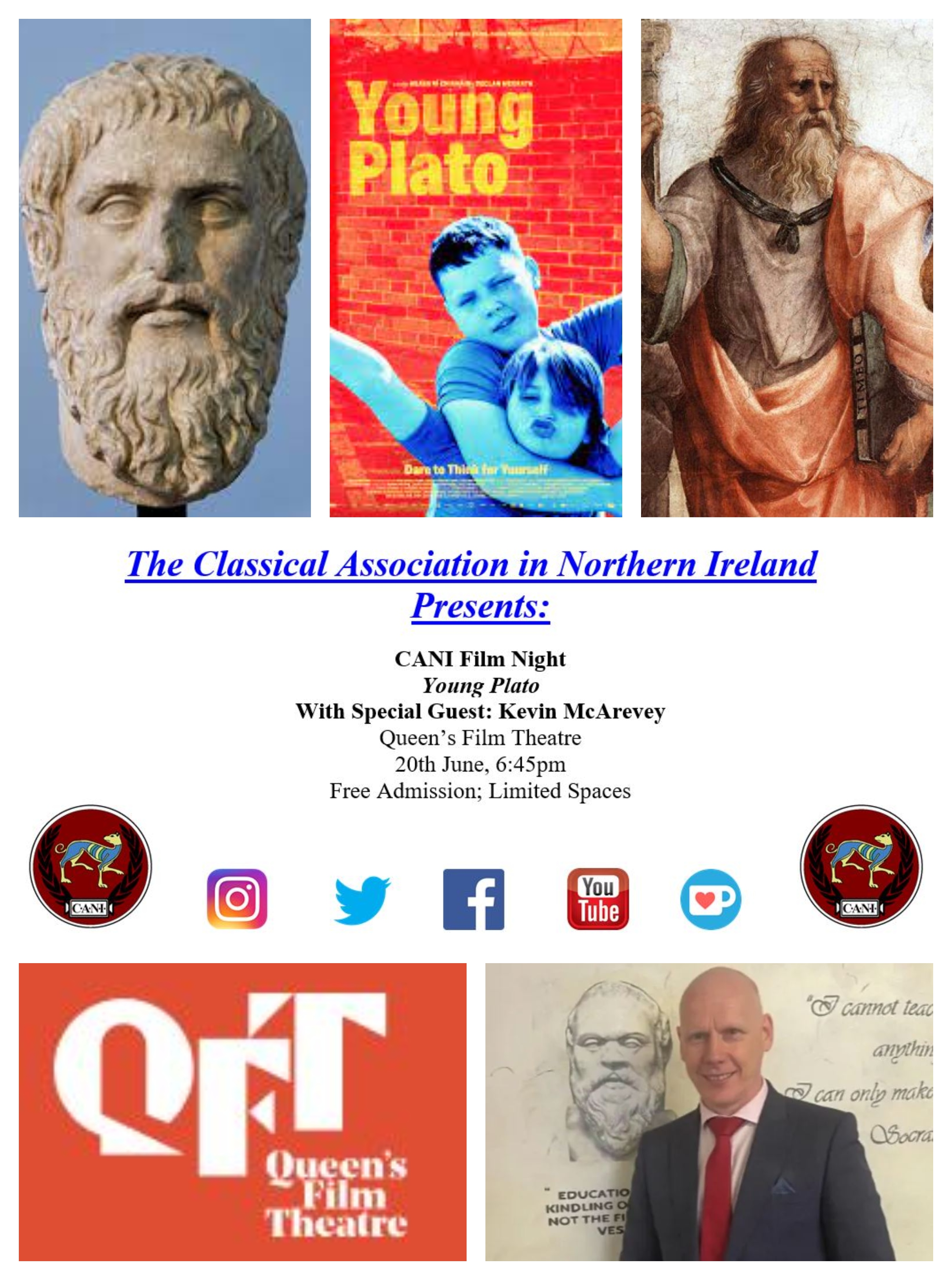 CANI Film Night Young Plato w/ Kevin McArevey « The Classical