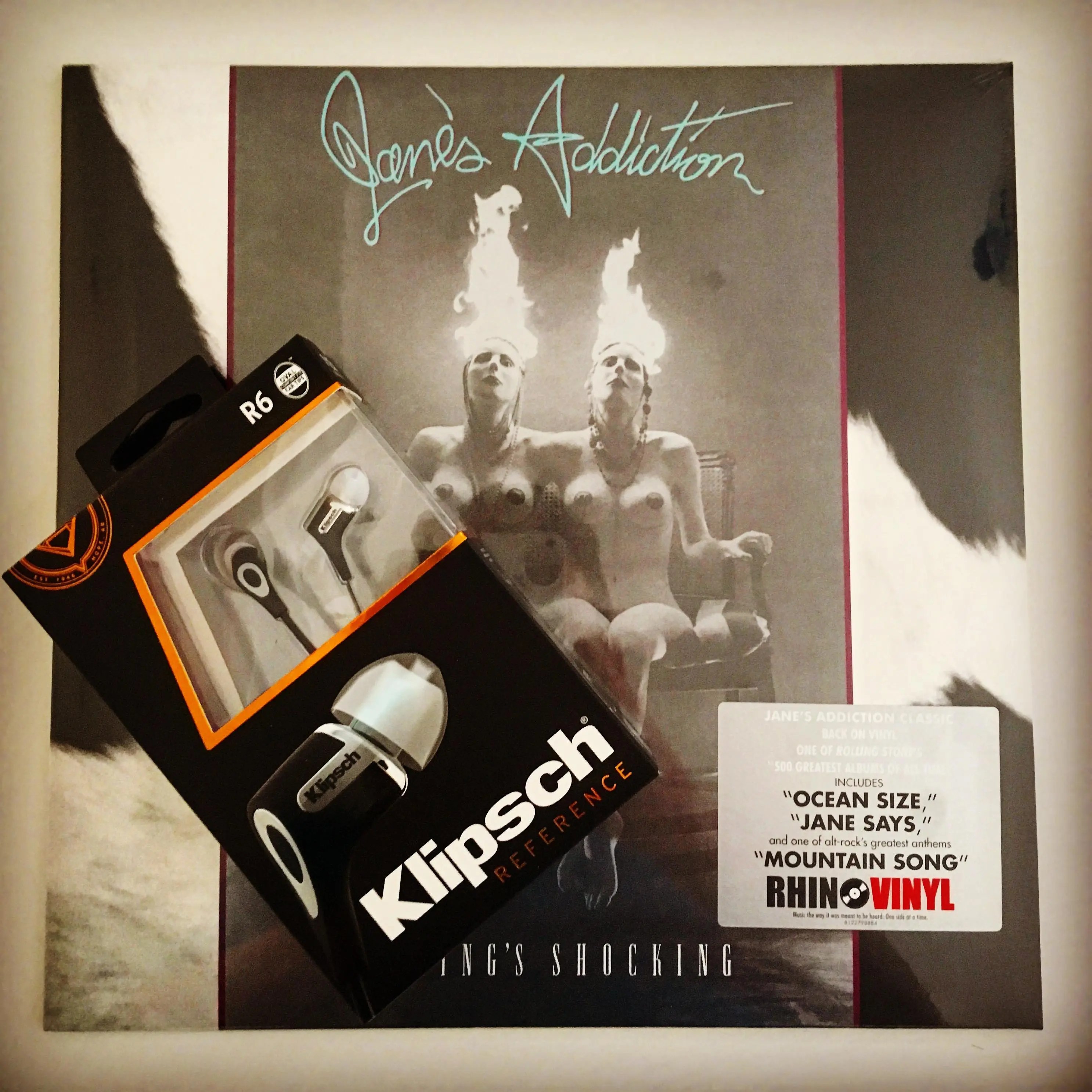 Jane’s Addiction ‘Nothing’s Shocking’ and Klipsch R6 Earbuds Giveaway