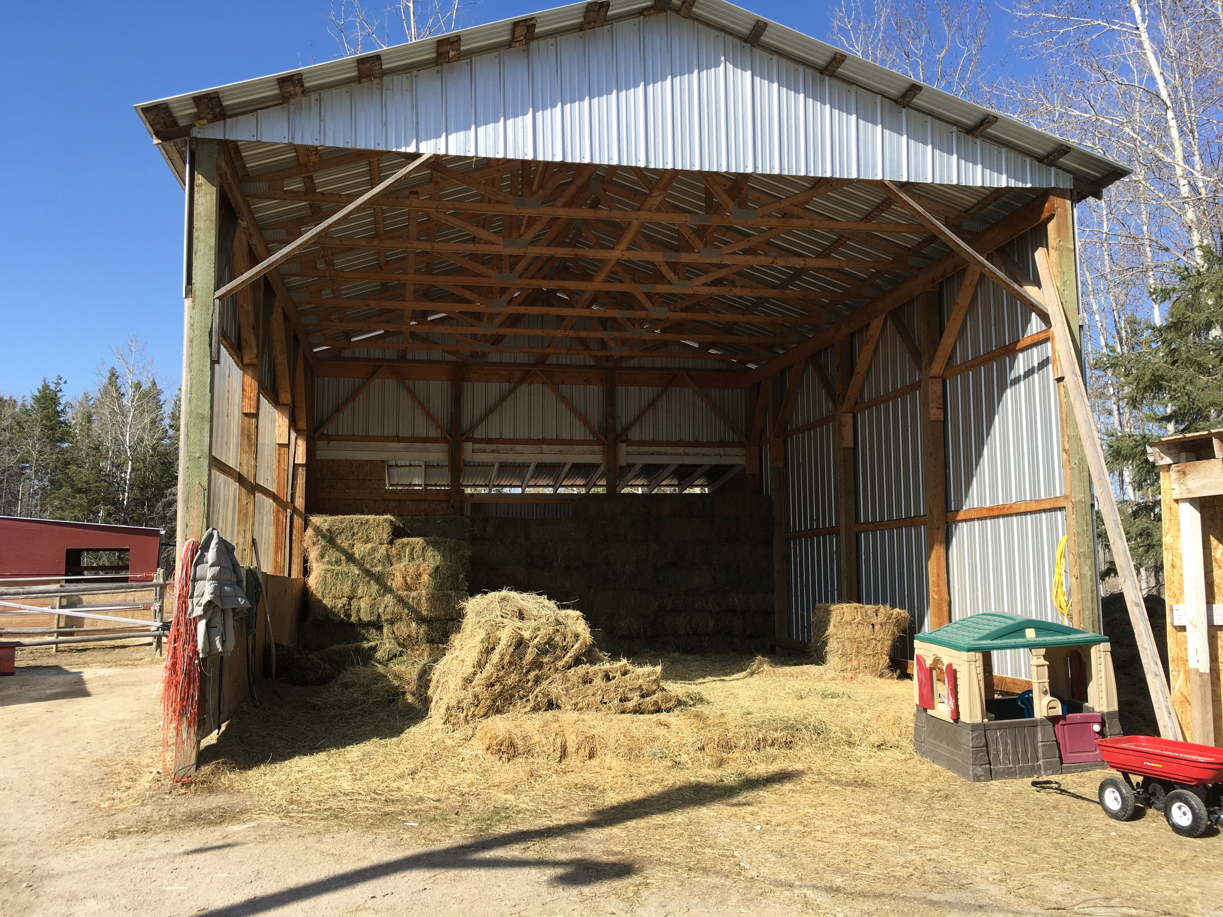 hay shed Classical Equitation