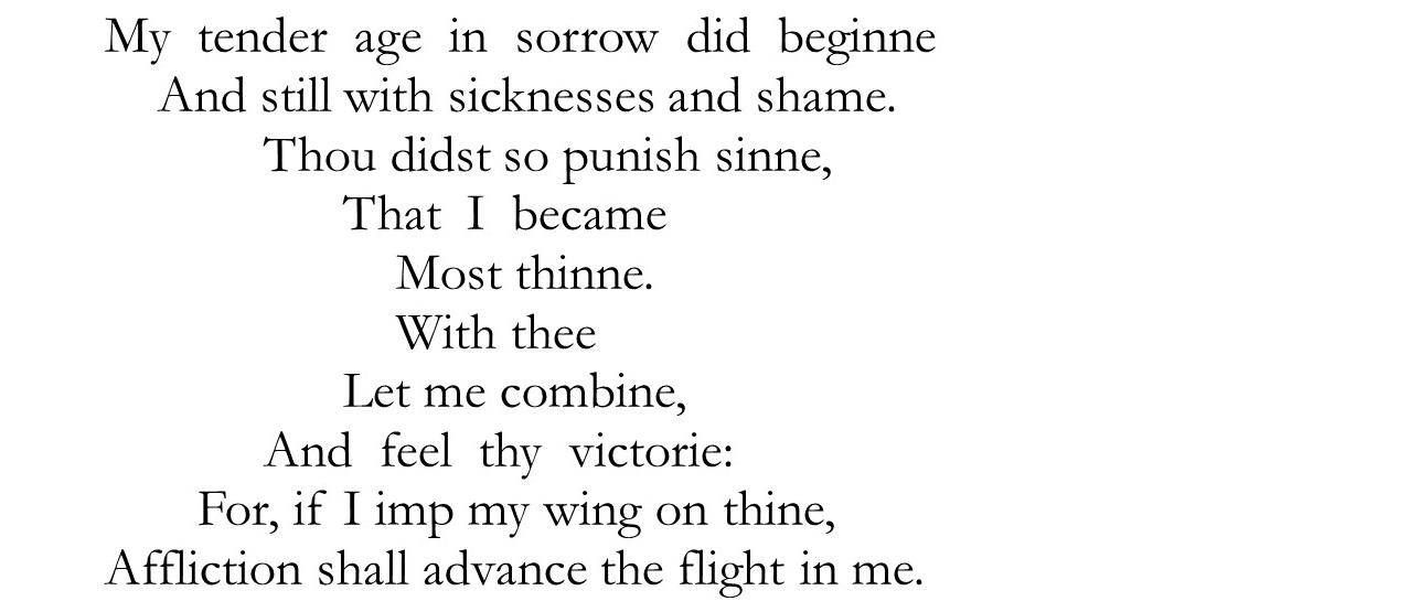 Essay On Herbert’s ‘Easter Wings’ Society of Classical Poets