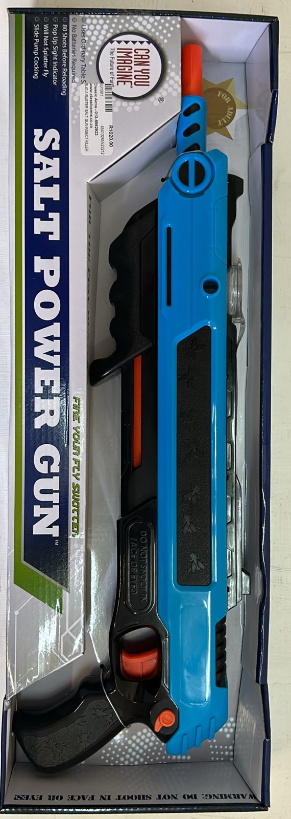 Salt Power Gun (no license required) for the serious Pest Hunter