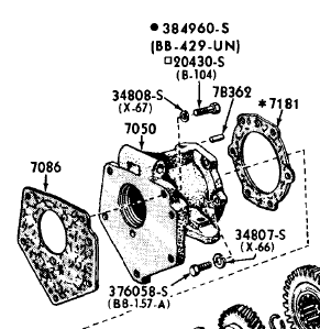 Transmission to Dana 20 bolt | ClassicBroncos.com Forum